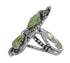 Authentic Sterling Silver And Turquoise Southwestern Ring Size 5-3/4 RX62822